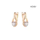 Teardrop Solitaire Earrings