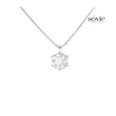 Classic 6-Prong Solitaire Necklace
