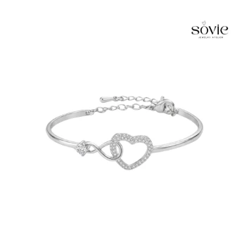 Amora Infinity Heart Bracelet