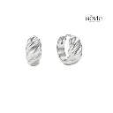 Sovie Aurelia Twist Hoop Earrings