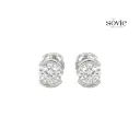 Aurelia Crystal Huggie Earrings