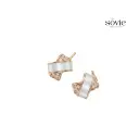 Velora Pearl Luxe Stud Earrings