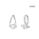 Liora Solitaire Hoops